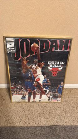 Rare Vintage 1995 Michael Jordan #45 Comeback Era 16x20 Framed Poster