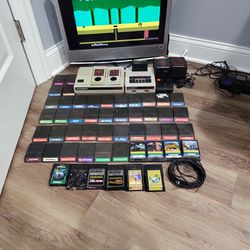 Intellivision With Game Chamger And 61 Games