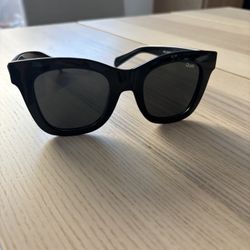 Quay Black Polarized sunglasses