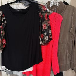 10 Ladies Extra Large Shirts  $20