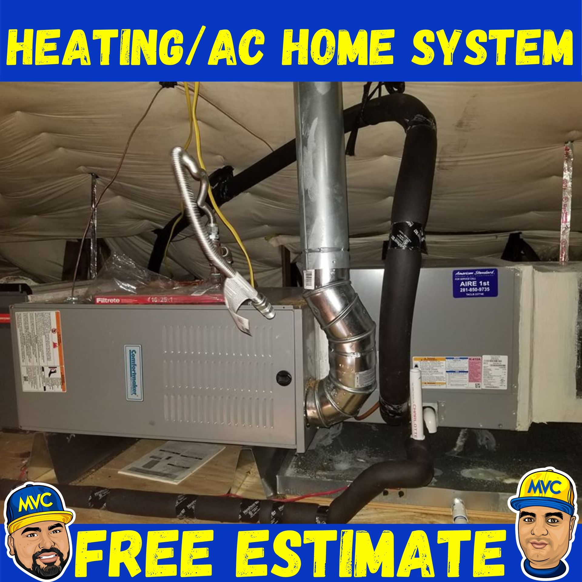 AC COOLING AND HEATING New Systems