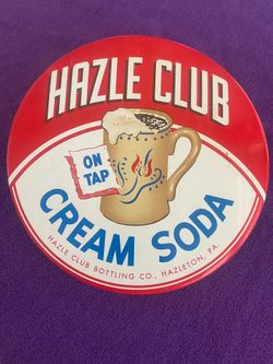 Vintage Hazel Club Soda sign