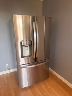 LG Stainless Steel French Door Counter Depth Refrigerator