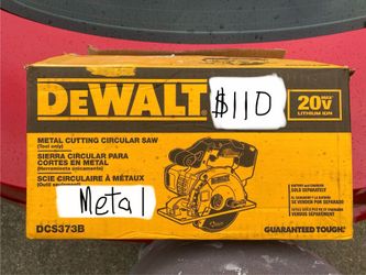 Brand new Dewalt 20v    DCS373B   5 1/2”   Metal Cutting circular Saw  w/ Blade