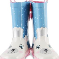 Little girl rain boot size 11