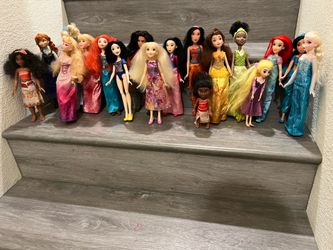 Disney princess girl doll bundle everything for 30$!!