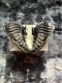 Air Foamposite “Black Suede” Size 9