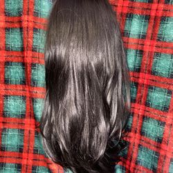 Lace front wig