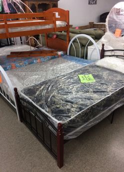 Twin beds with mattress starting at