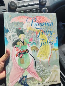 Vintage children's book rare Russian fairy tales in English