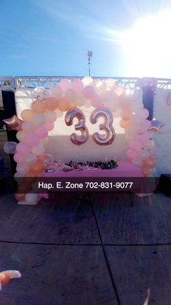 Balloon Arch Rose Gold Party Decor