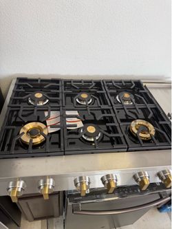 Monogram counter top gas range 48 inch stove