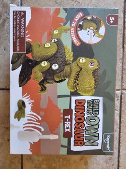 Build your own t-Rex balding set new in the box