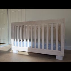 Babyletto White Oak Crib