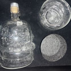 Stormtrooper Whiskey Glass Bottles 