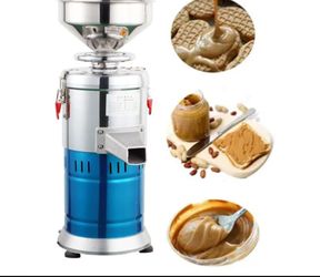 Factorv Price 15KG/H Peanut Butter & Sesame Nut Paste Grinding Machine for Making Soybean Products