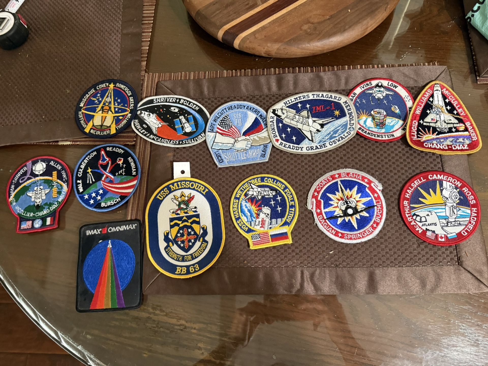 Astronaut Patches Lot Of 13