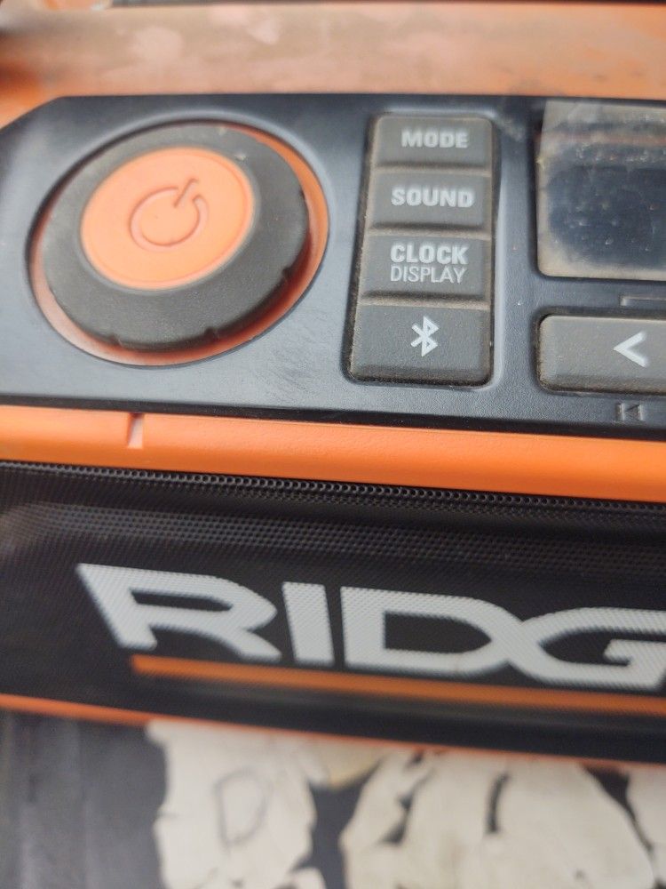 Ridgid. Blue Tooth Radio