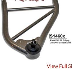 New 82-92 Camaro/firebird Autofab Tubular Control Arms (P/C Black)