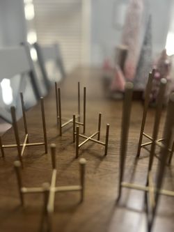 Gold Candle Holder