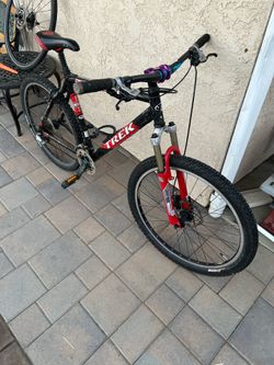 Trek 8500 Mt. Bike 26” wheels.