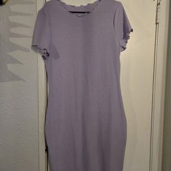 Purple Tight Dress