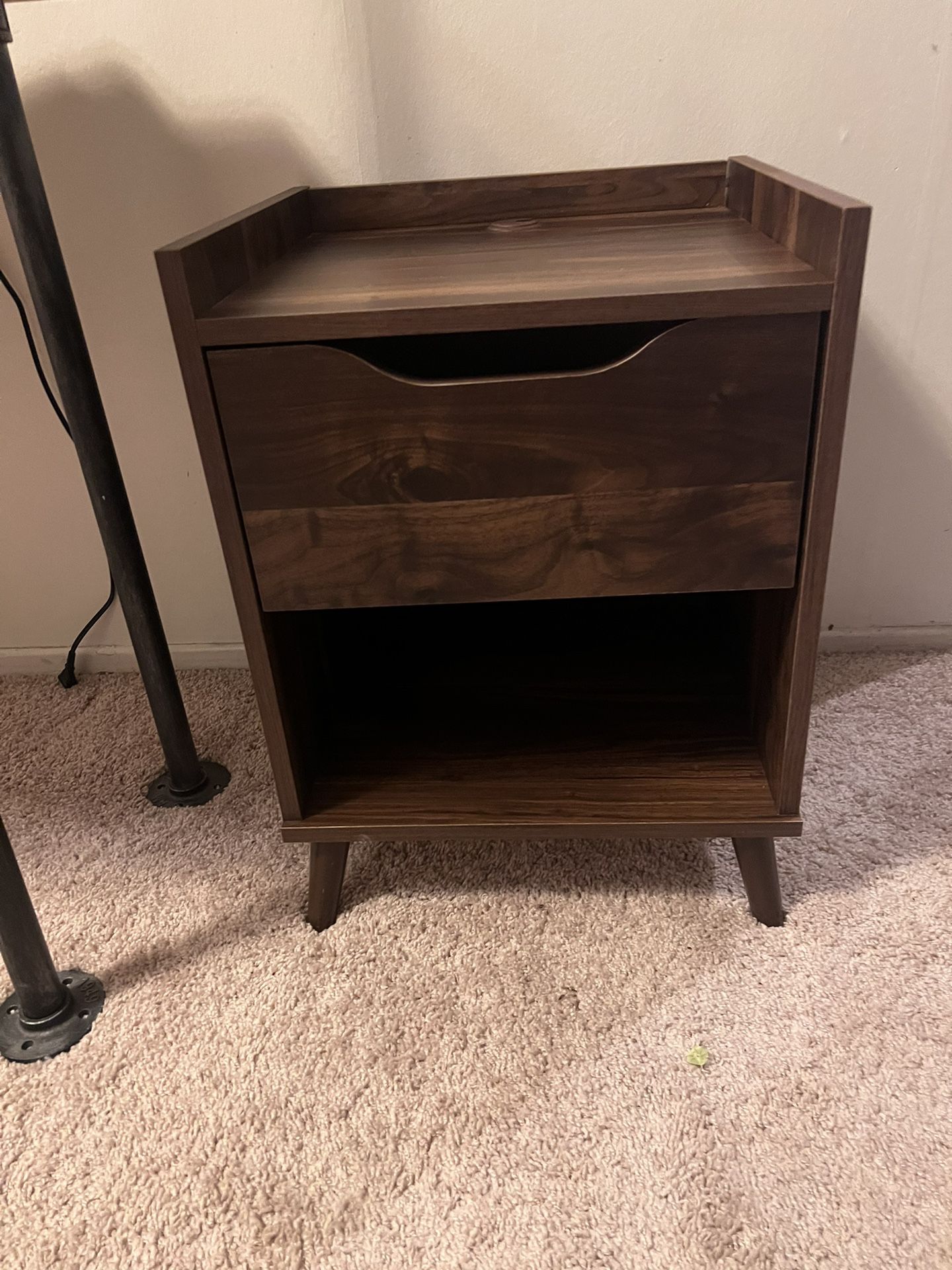 Small End Table With Drawer