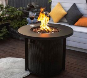 30" Propane Gas Fire Pit Table