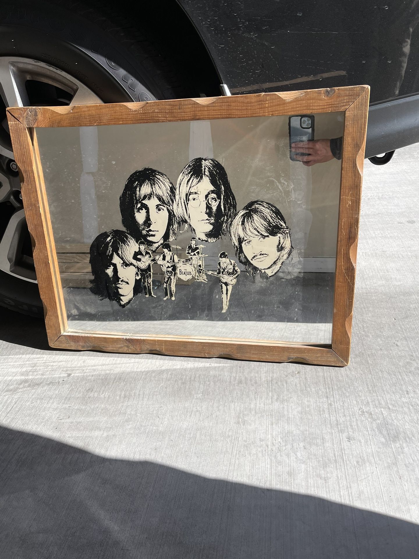 Beatles Mirror Portrait.