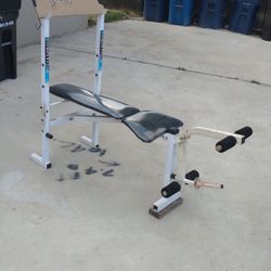 Weight And Leg Bench