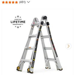 Gorilla Ladders 14 Ft  Multipurpose Aluminum 