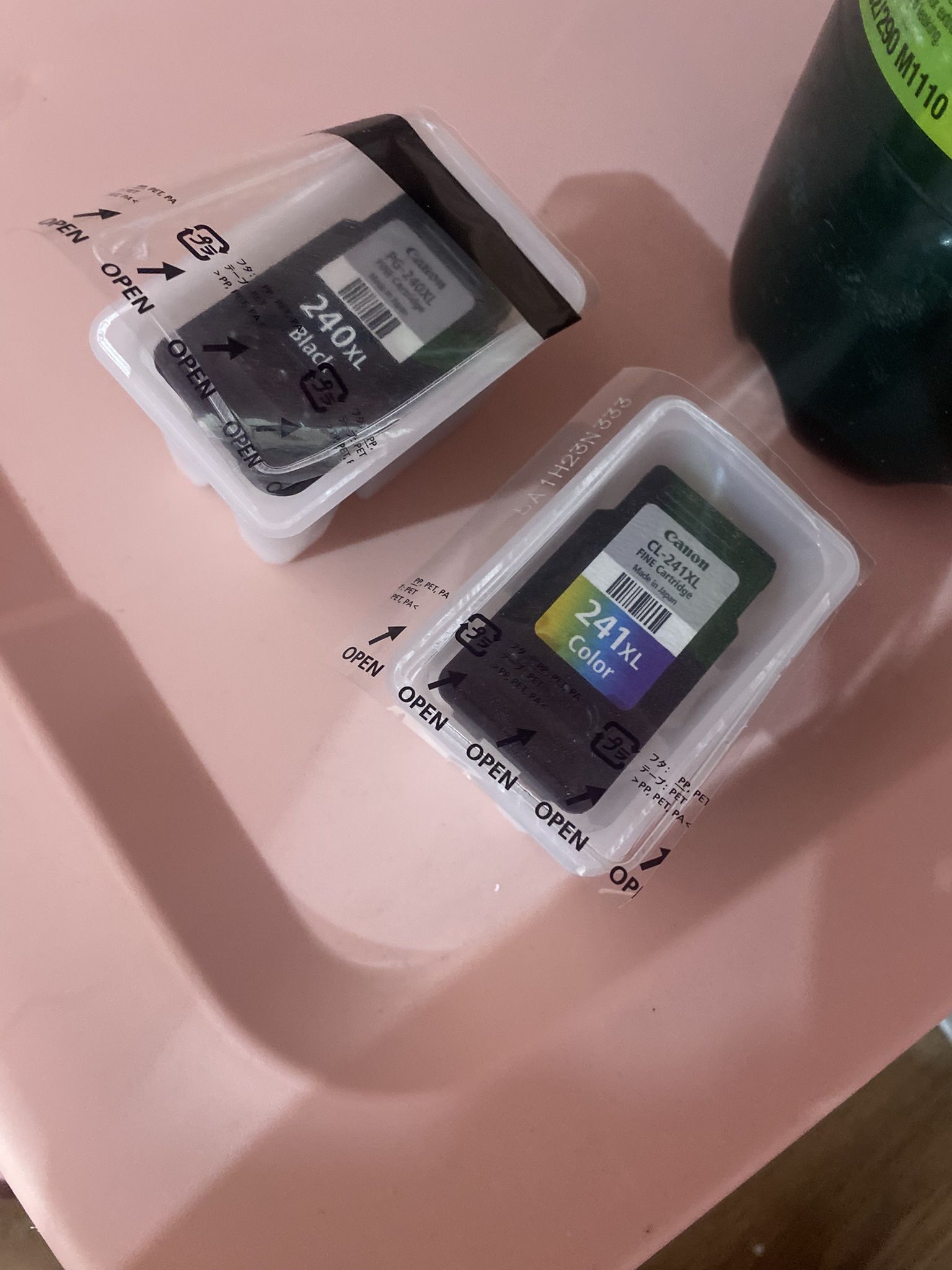 Ink Canon 241XL and 240XL