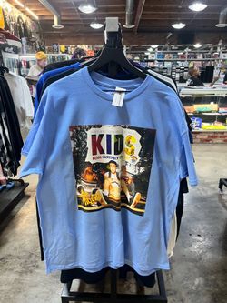 Mac Miller Blue shirt Streetwear hip hop