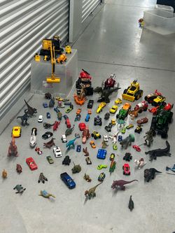 Toy Cars & Dinosaurs etc