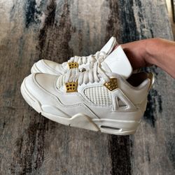Mettalic Gold Jordan 4