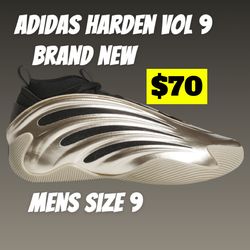 Adidas Harden Vol 9 Brand New MENS size 9 AE dame trae