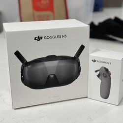 DJI Goggles N3 + RC Motion 3 Controller