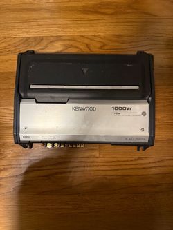 Kenwood KAC-7(contact info removed)W 2-Channel Car Amplifier – Tested & Working
