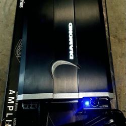 DIAMOND DE1200.1D AMPLIFIER NEW NUEVO