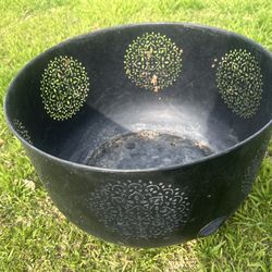 Water Hose Metal Storage, Great Shape!