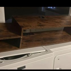 Floading Tv Shelf With Power Outlet Entertainment