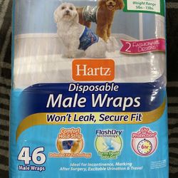 Hartz Disposable Male Wraps