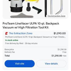 ProTeam HEPA Vacuum 