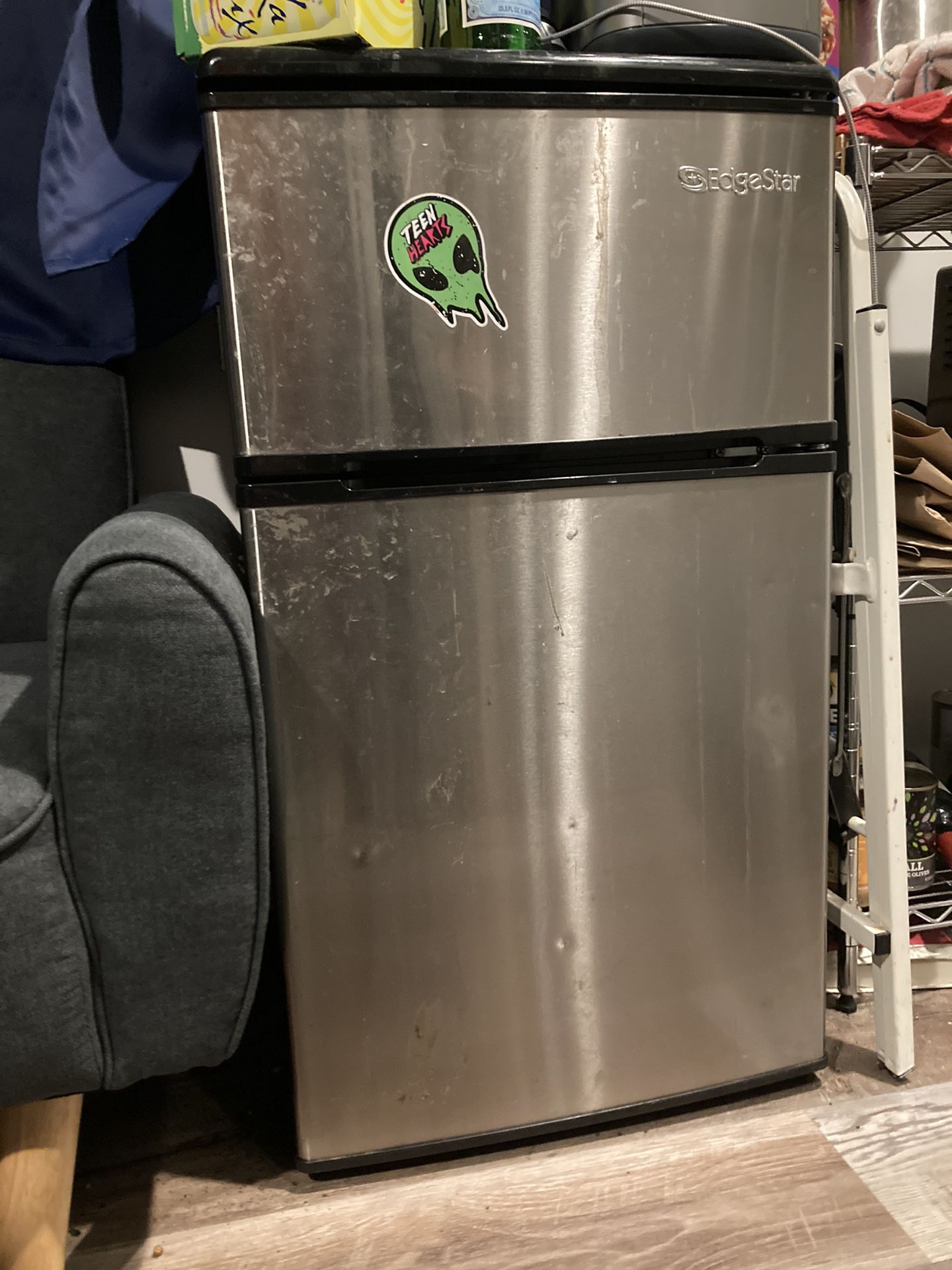 Mini Fridge with Freezer