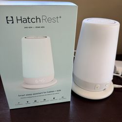 Hatch Rest 2nd Generation sound machine and night light