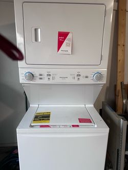 Stacked Washer and Dryer