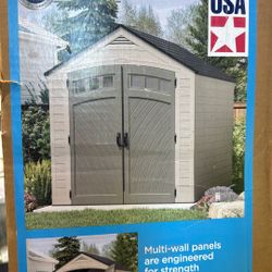 STORAGE SHED BRAND NEW IN BOX SUNCAST VISTA 7FT X 10 FT