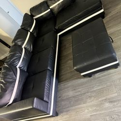 Sectional Plus Ottoman 