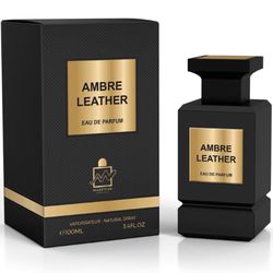 4 available Amber leather perfume