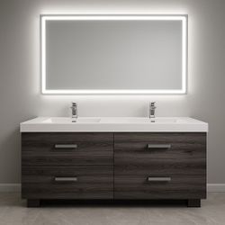 Bathroom Vanity 60”               New In The Box